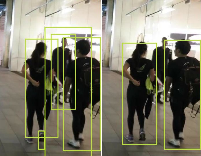 2 person walking object tracking