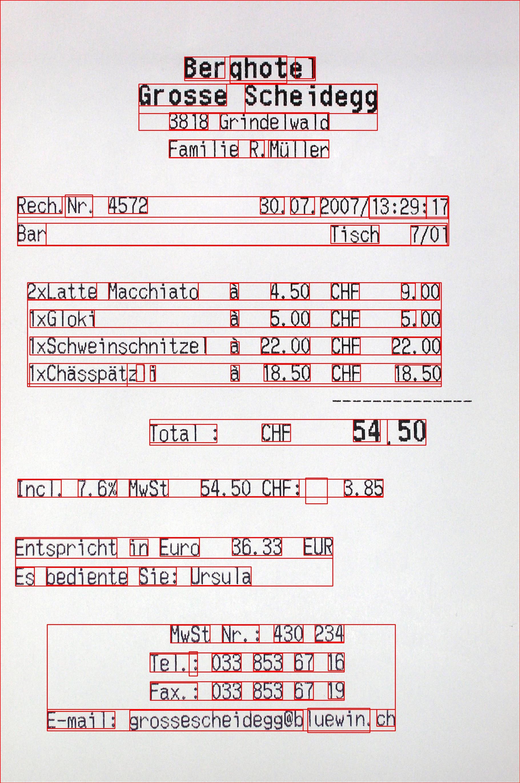 Receipt Digitization with OCR  Automated Receipt OCR