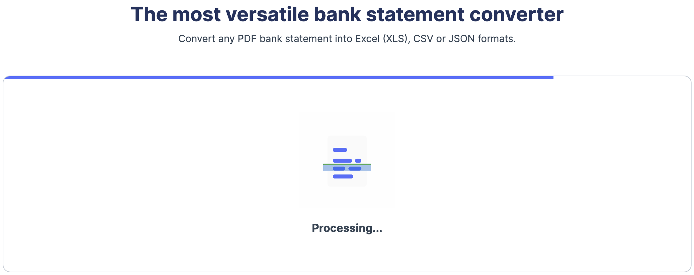 convert pdf bank statement to csv