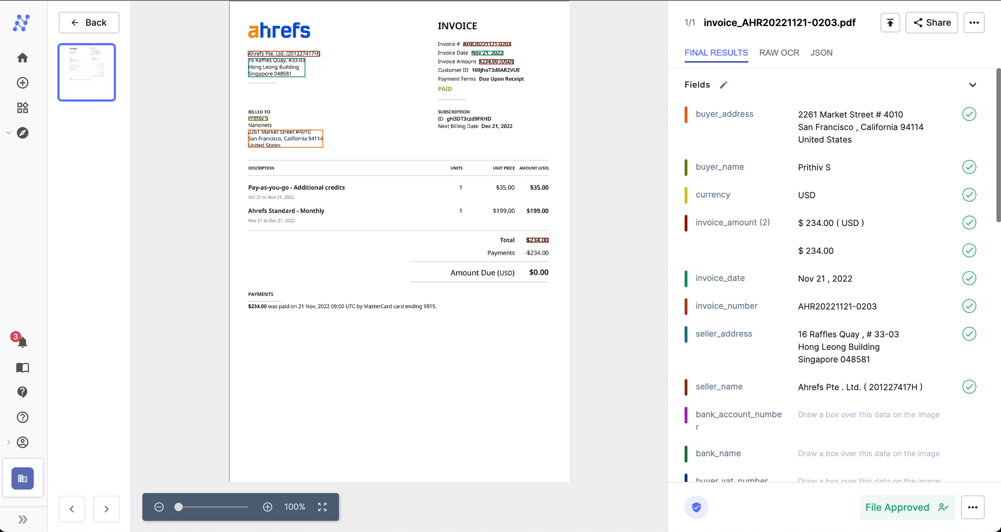 Udtræk data fra dine e-mails