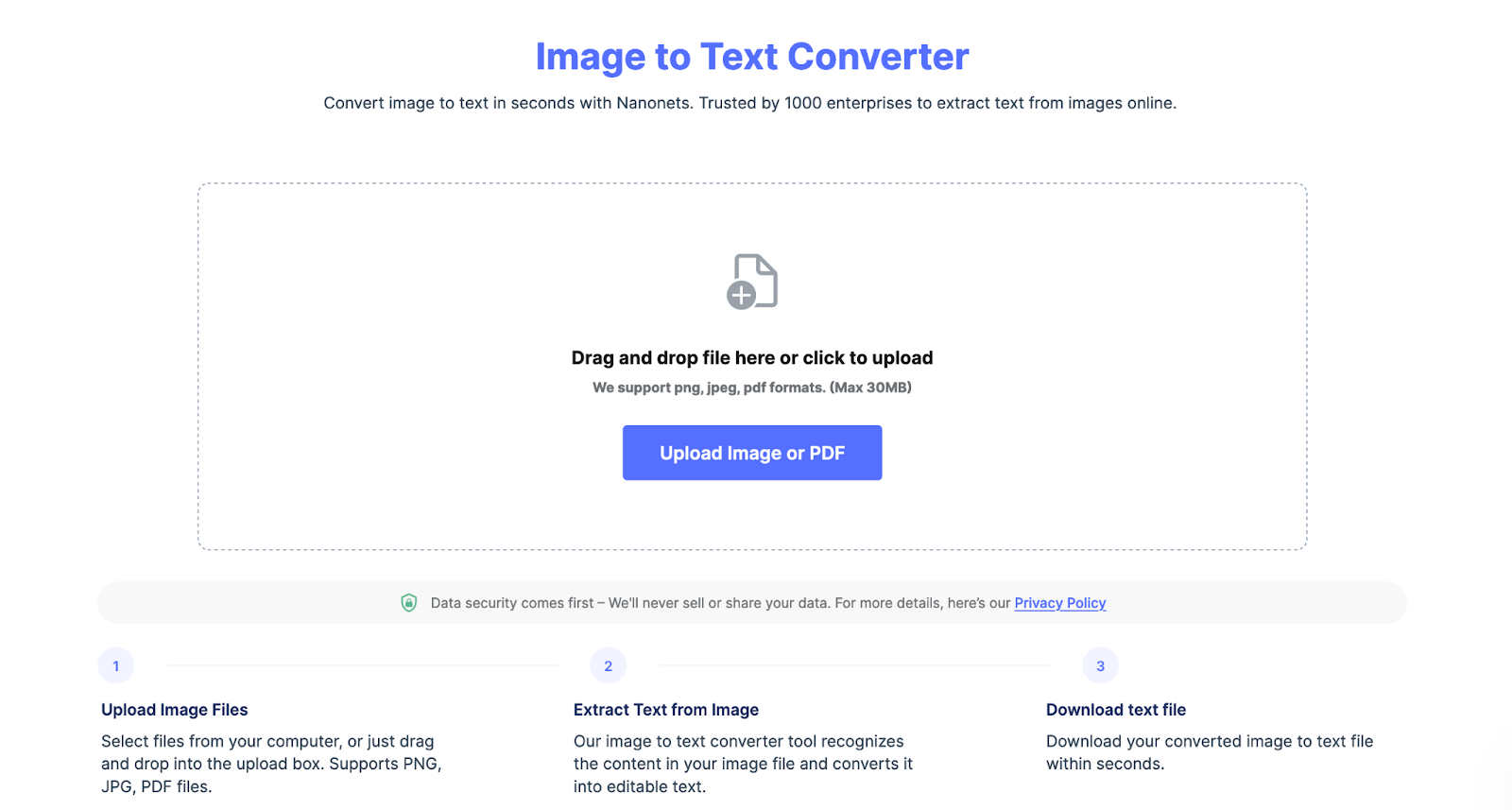 Image to Text Converter Online