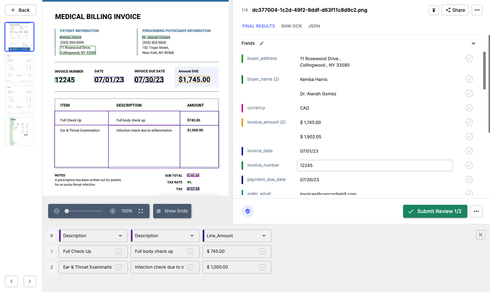 Automate healthcare data extraction with Zapier and Nanonets