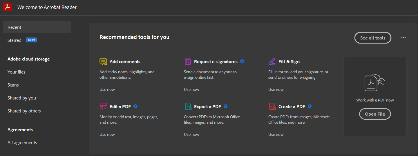 Adobe Acrobat Pro's Export a PDF feature