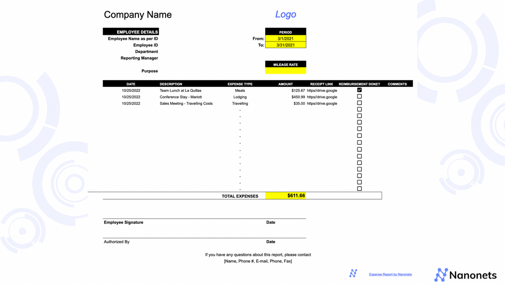 An Expense Claim processing Example