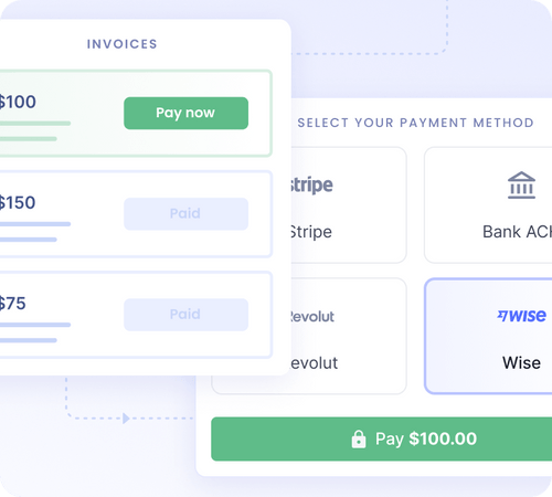 Make payments right inside your payment automation tool