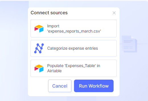 Import Excel and CSV to Airtable and populate the data