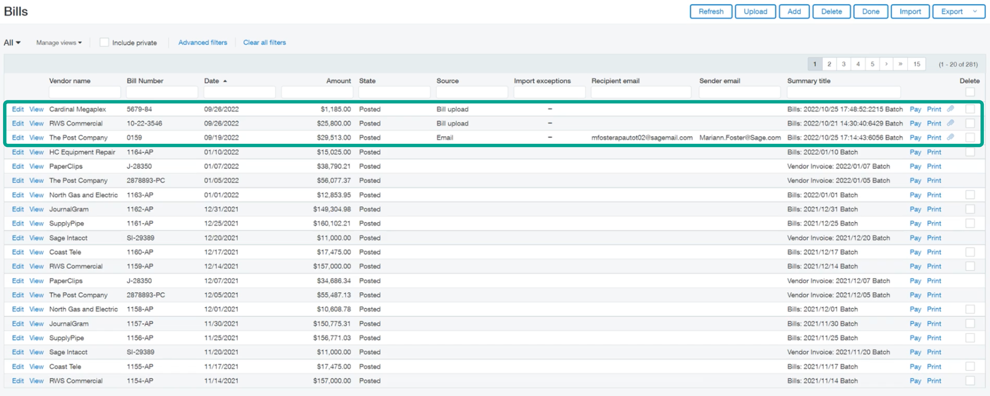 Sage AP Automation