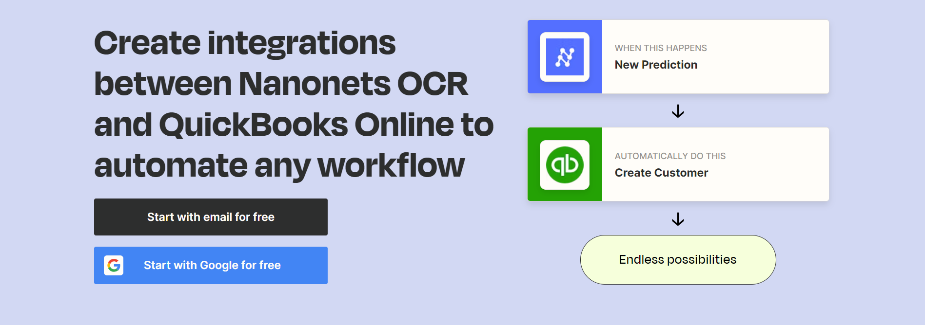  Automate workflows with Nanonets OCR and QuickBooks Online