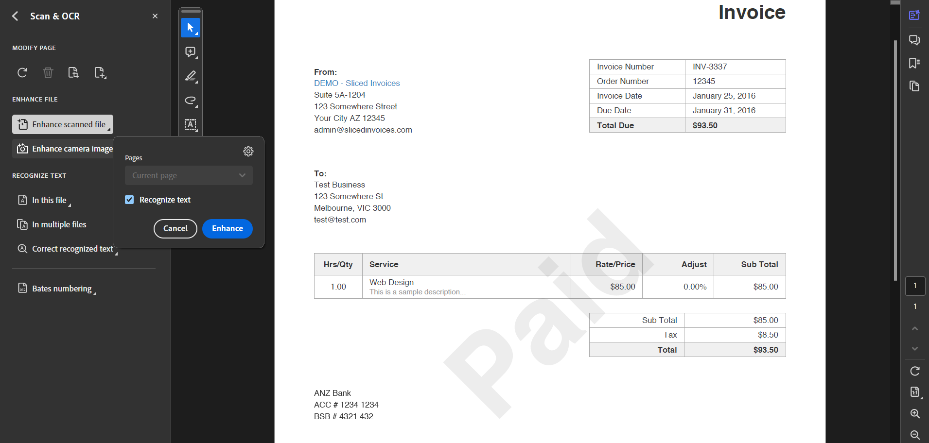 Here's how to scan and enhance PDF files in Adobe Acrobat Reader for better OCR accuracy