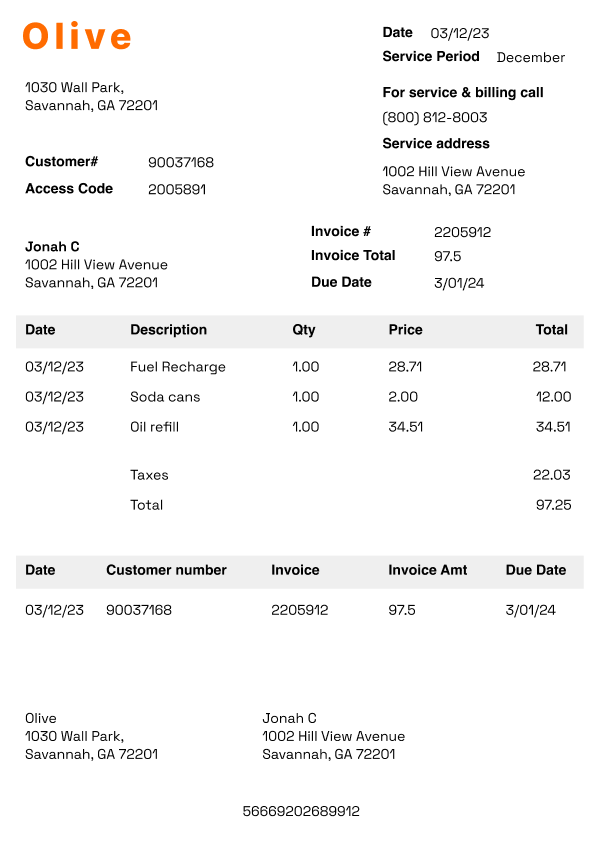 Invoice scanning software uses optical character recognition (OCR) and machine learning to digitize invoices and extract and interpret data from them. 