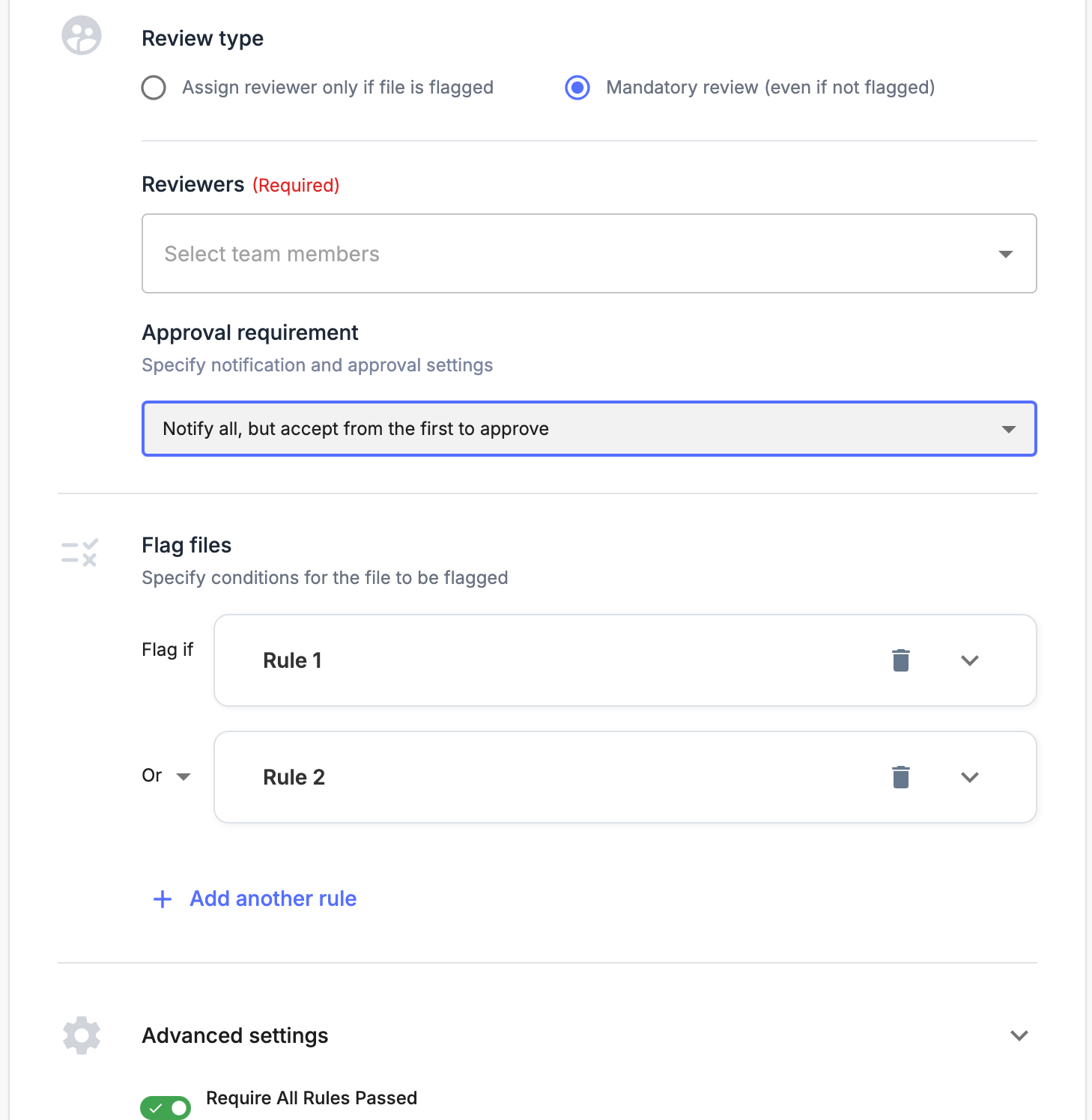 Set up rule-based workflows using Nanonets