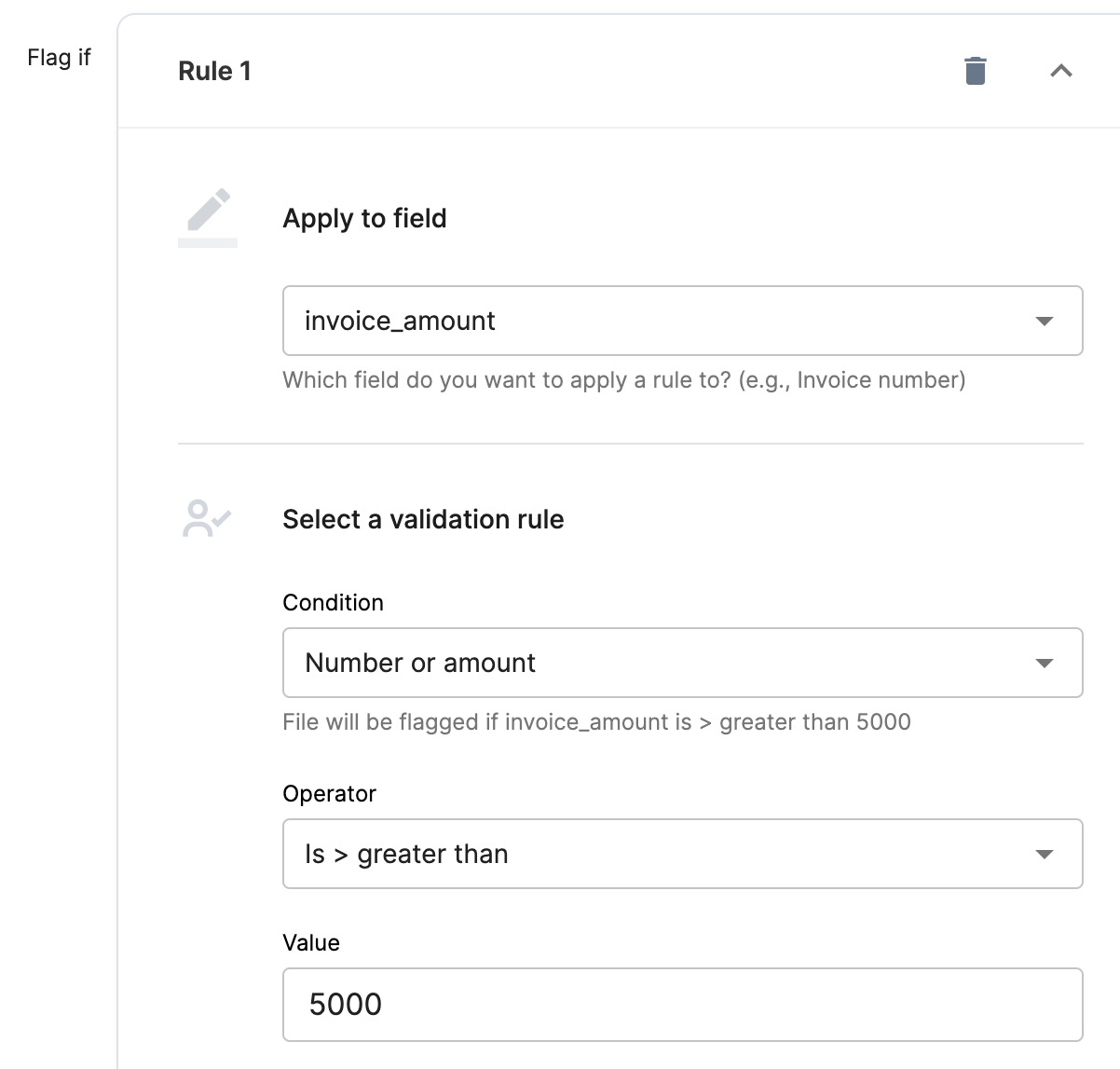 Configure approval rules and assign reviewers for invoice processing