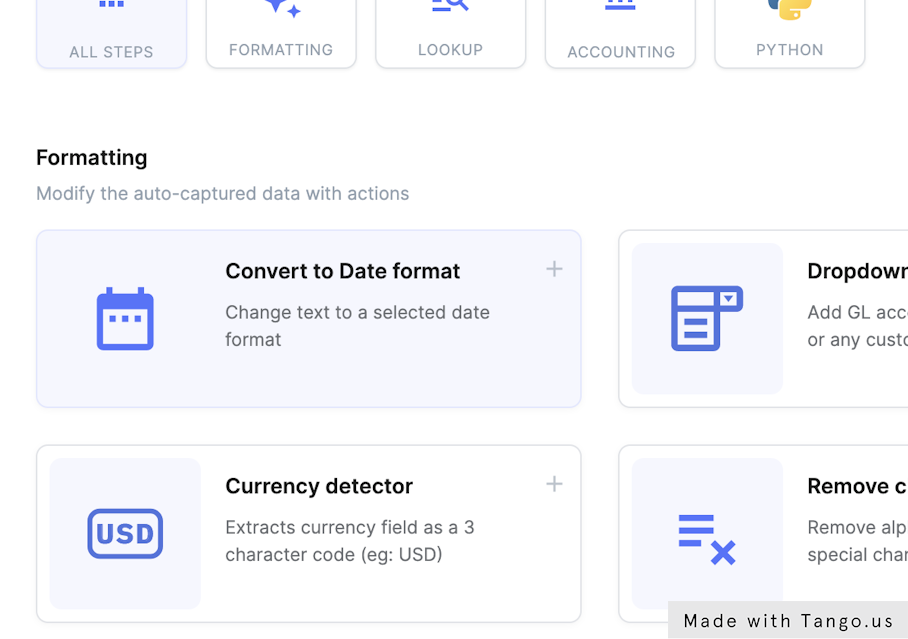 AI can help standardize diverse invoice data formats for uniform processing and reporting