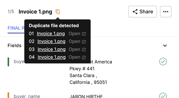 Configure settings to catch potential duplicate invoices and prevent double payments.