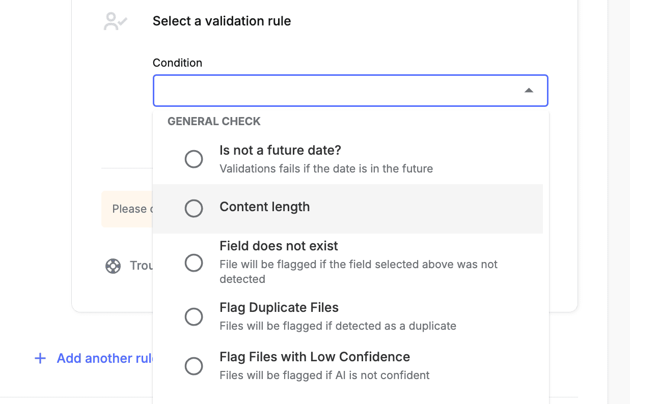 Detect duplicate or missing fields in bank statements and flag duplicate files - Nanonets