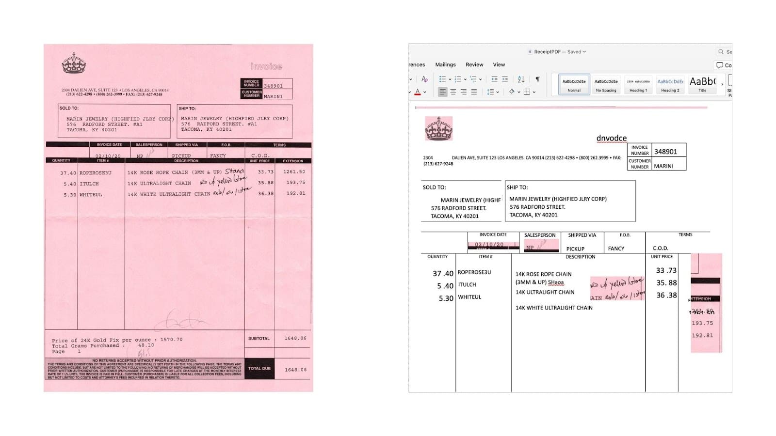 Image to Word using Microsoft Word - Nanonets