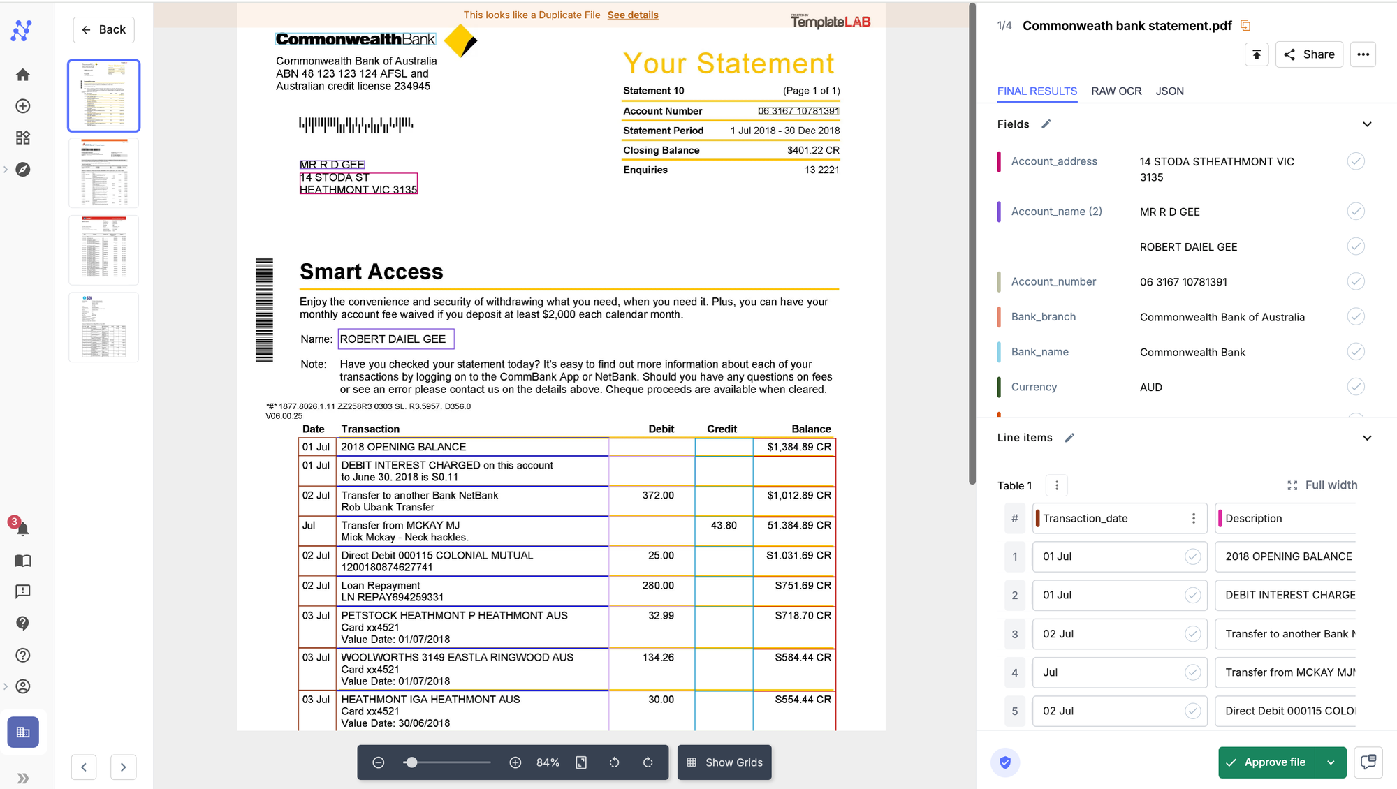 Nanonets document processing (Nanonets vs Super AI)