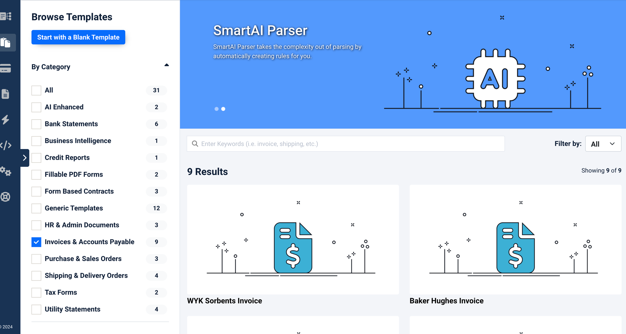 Docparser for data extraction - Top Docsumo alternatives