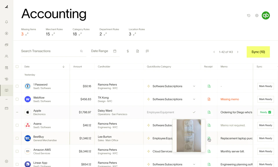 Ramp helps you automate your accounting process