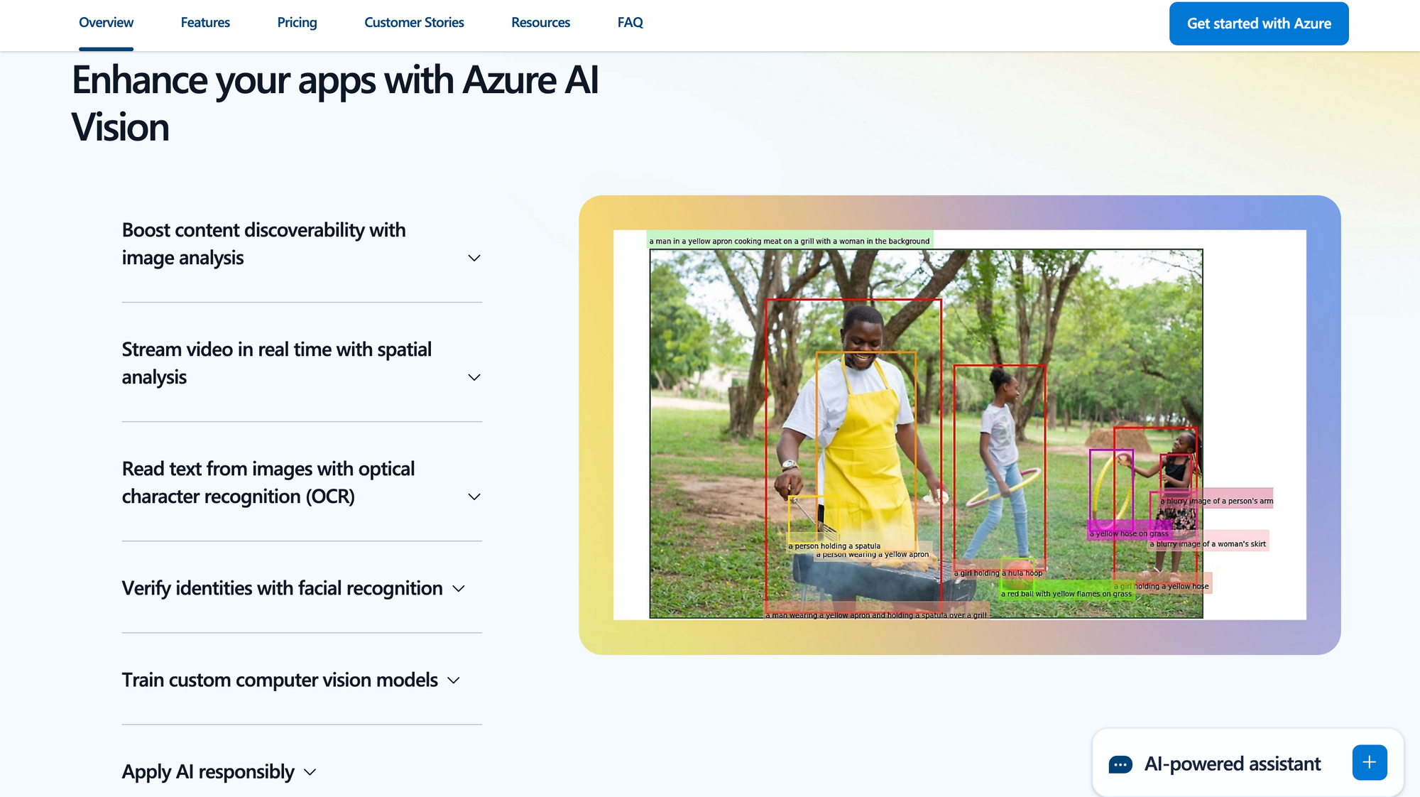 Azure AI Vision - OCR software