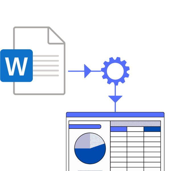 Word Parser : Convert Word documents to excel with Nanonets