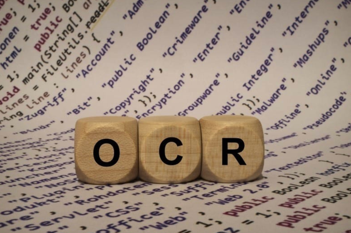 a representational image for the topic: OCR (optical character recognition)