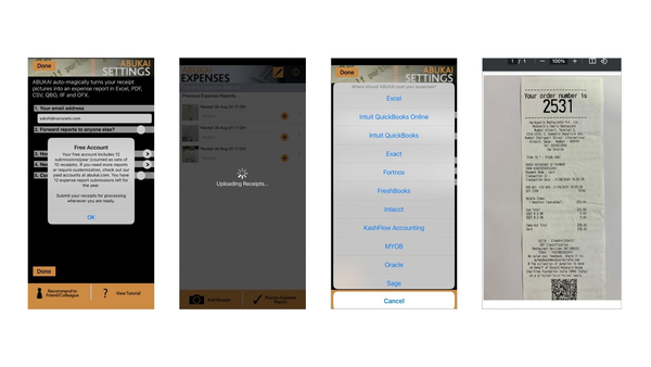 Abukai Expense Receipt Scanner App - Nanonets