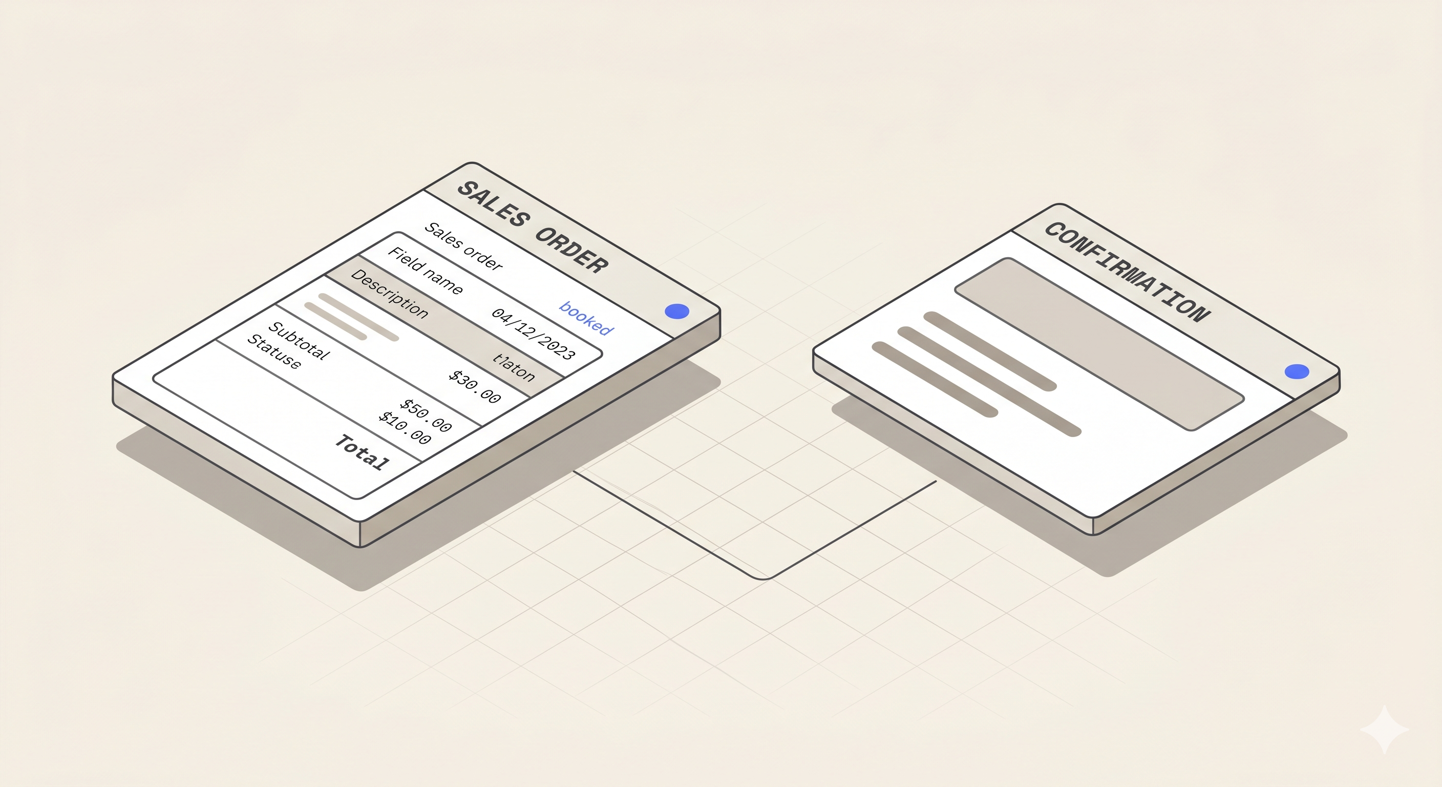 Customer confirmation