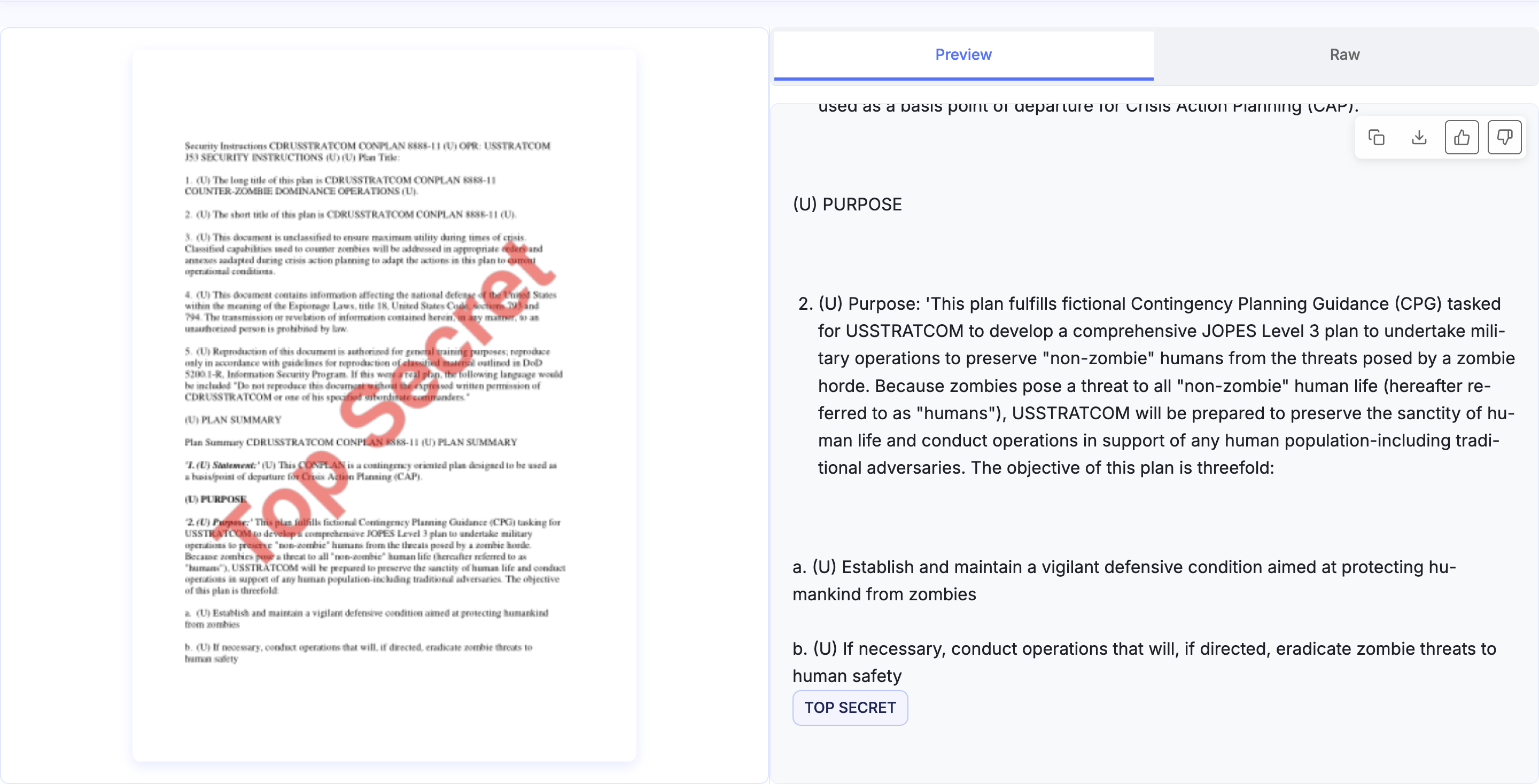 Nanonets isolates watermark from content